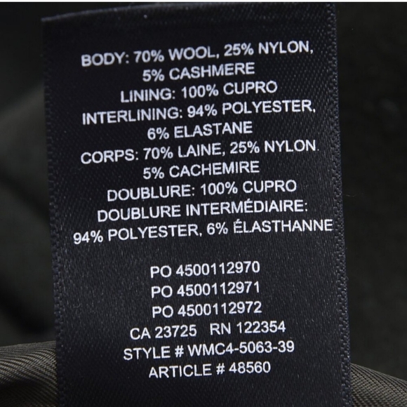 Aritzia Wilfred Cocoon Coat Jacket Wool Cashmere Green Size Small - Picture 12 of 14